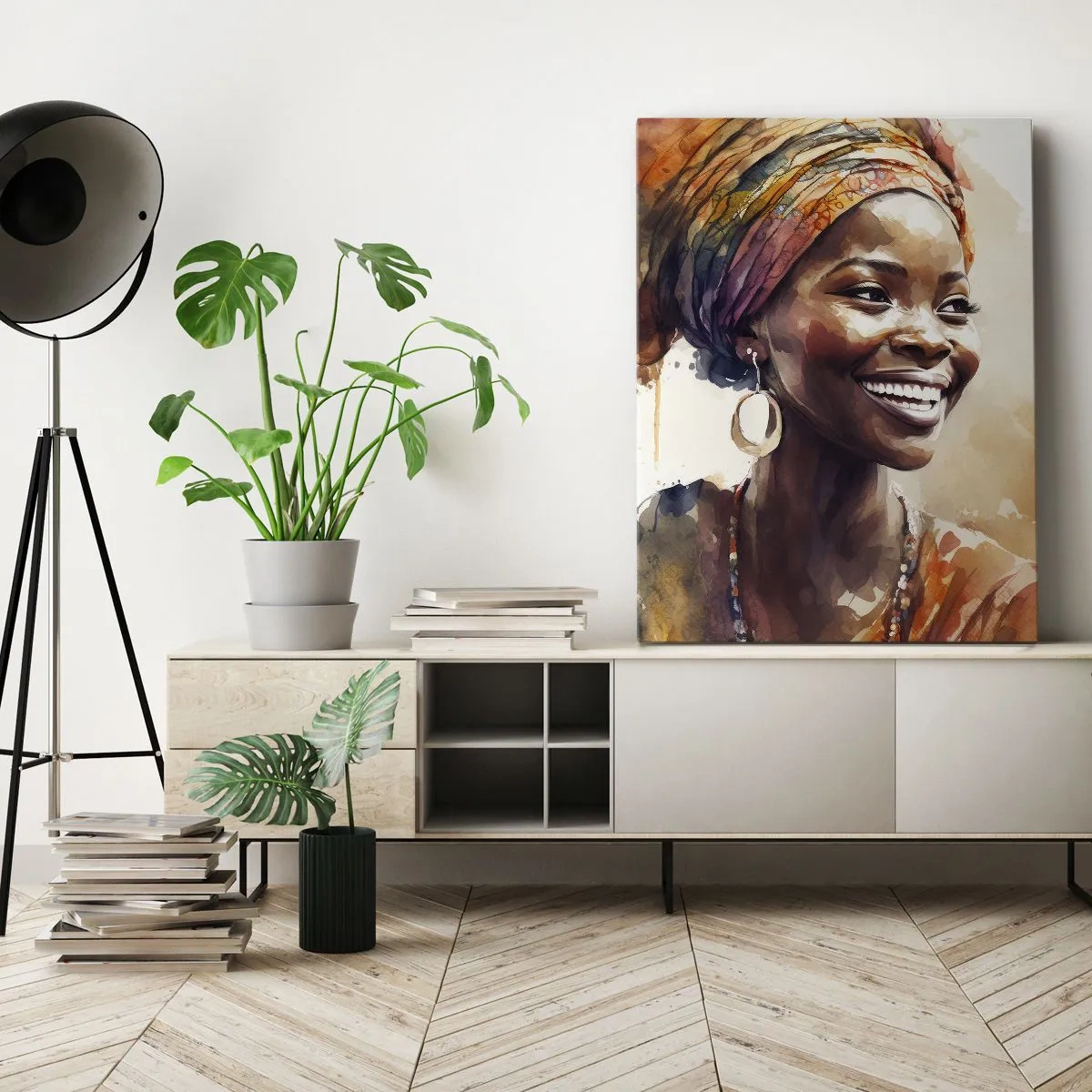 Canvas picture - African Queen - 50x70 cm