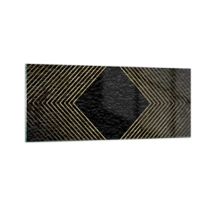 Glass picture - Geometry Glamour Style - 100x40 cm