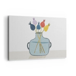 Canvas picture - As Quiet as Poppies - 120x80 cm