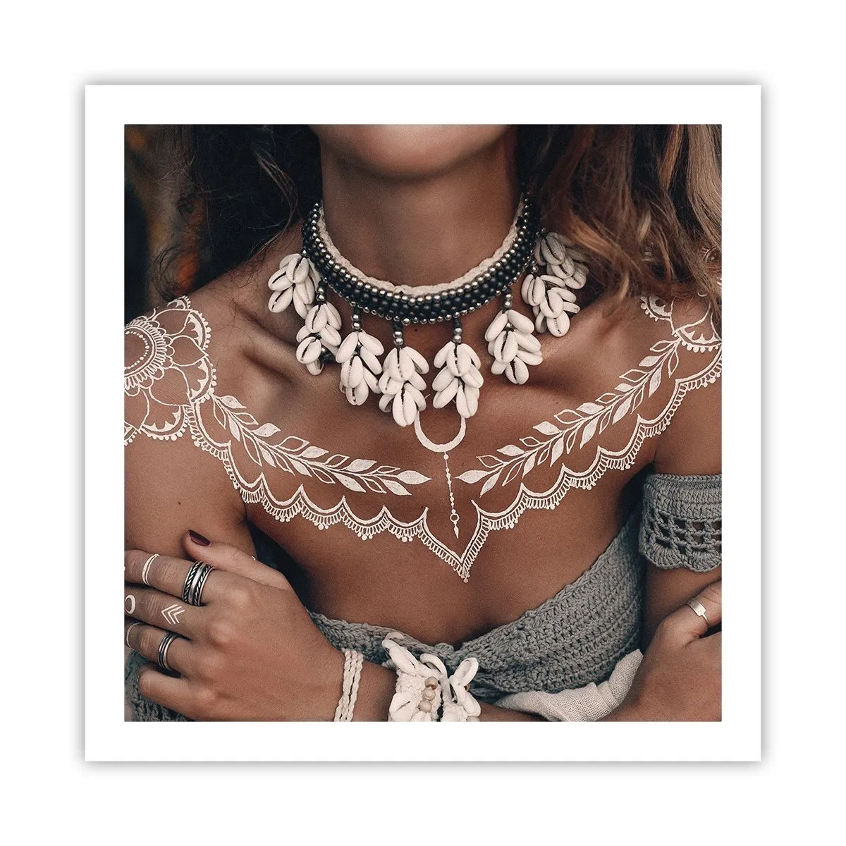 Poster - Talismans, Rituals of Womanhood - 60x60 cm