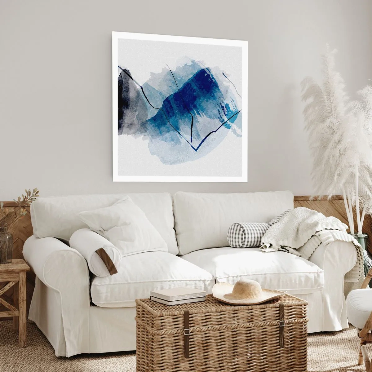 Poster - Ice Mountain - 30x30 cm