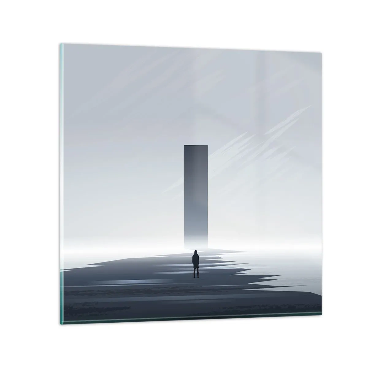 Glass picture - Opportunity or Threat? - 40x40 cm