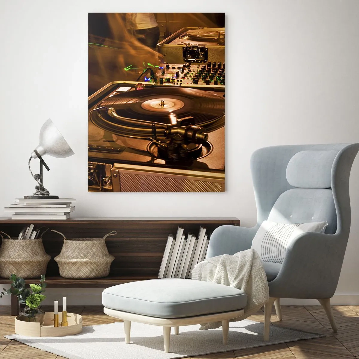Glass picture - Can You Feel that Power? - 70x100 cm
