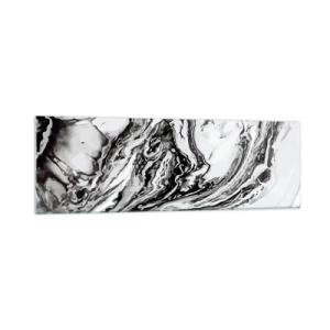 Glass picture - At the Beginning There Was Chaos - 160x50 cm