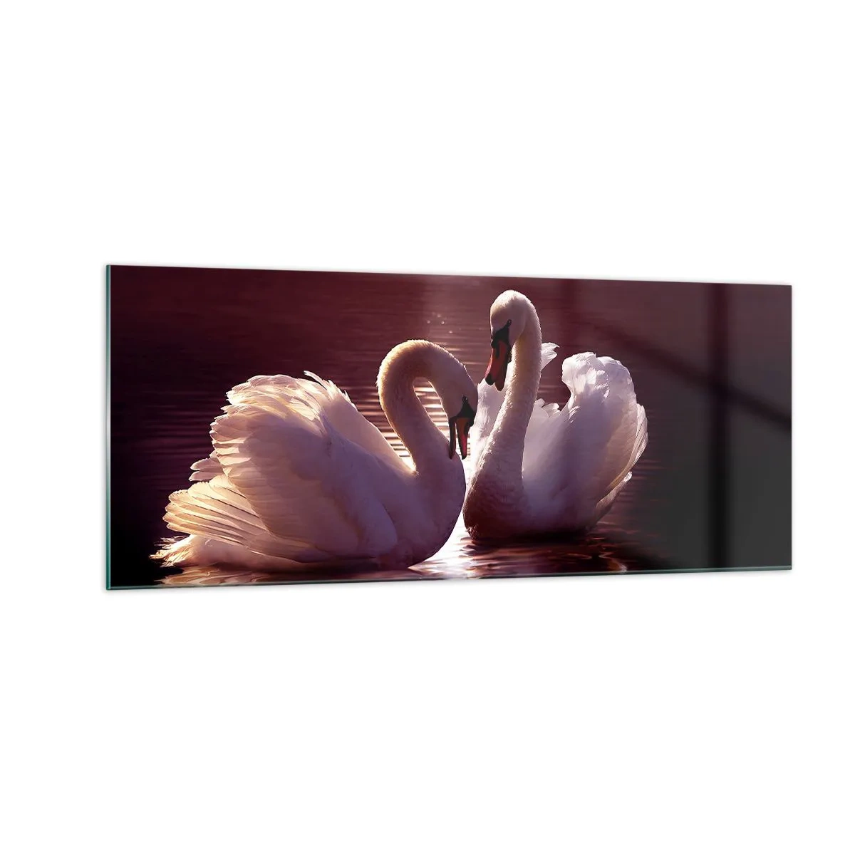 Glass picture - Until Death Tears Us Apart - 100x40 cm