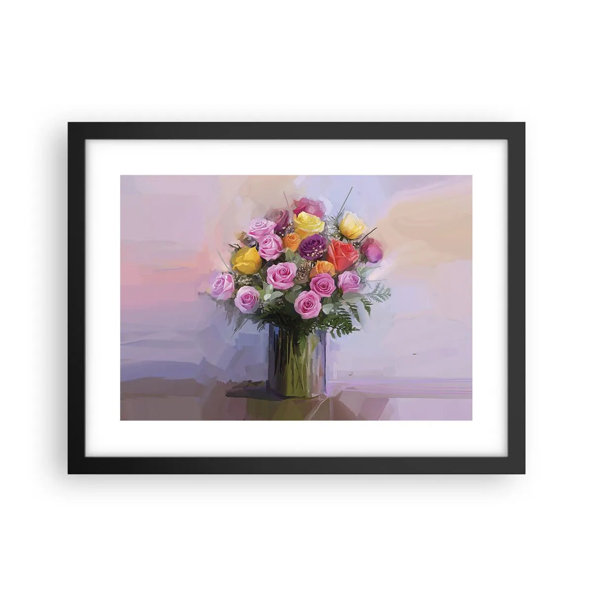 Poster in black frame - Retained Beauty - 40x30 cm