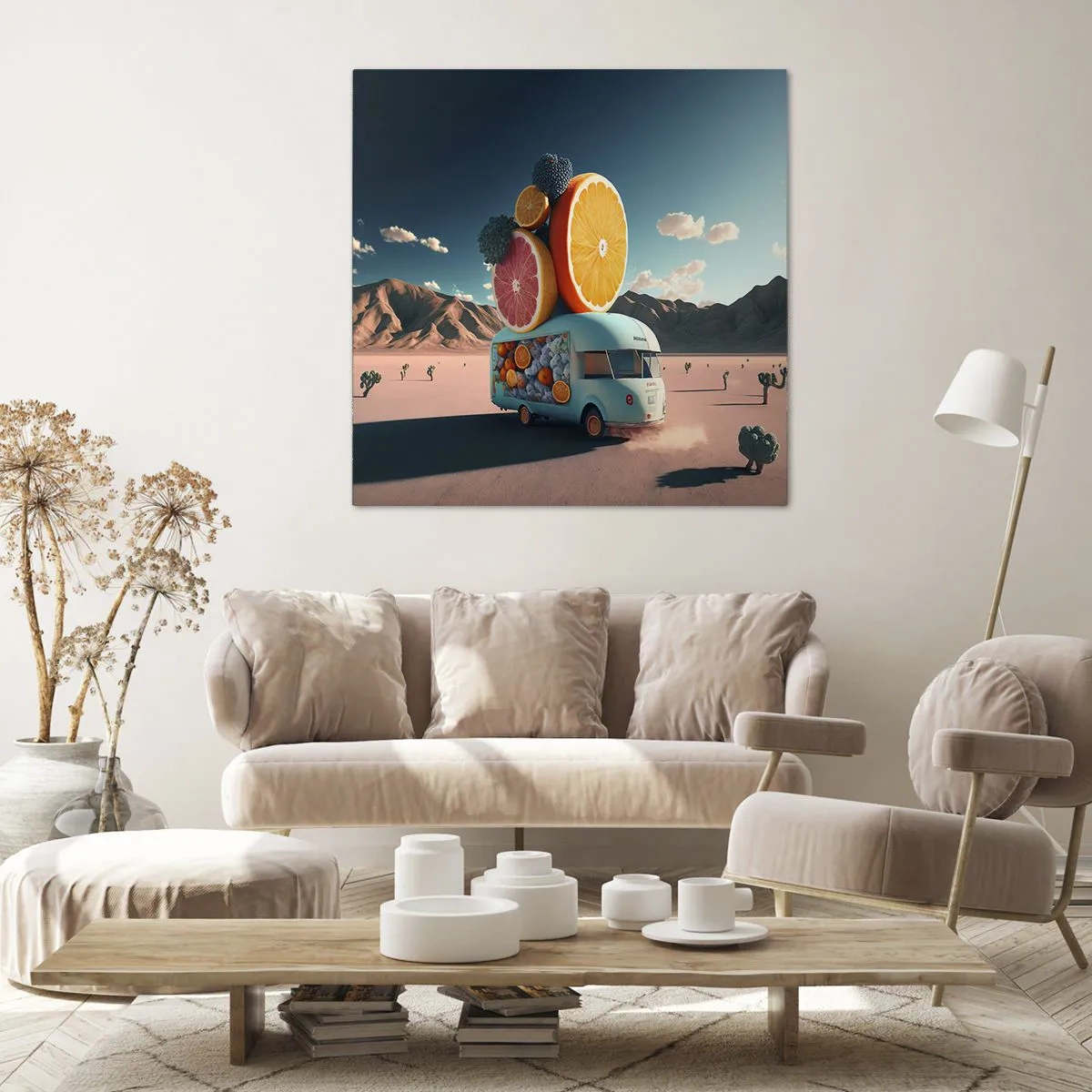 Canvas picture - Taste of Holidays - 60x60 cm