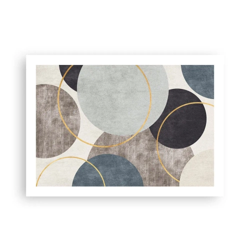 Poster - Wheel after Wheel - 70x50 cm