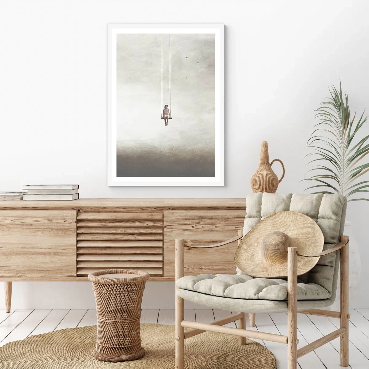 Poster in white frmae - Child in Us - 50x70 cm