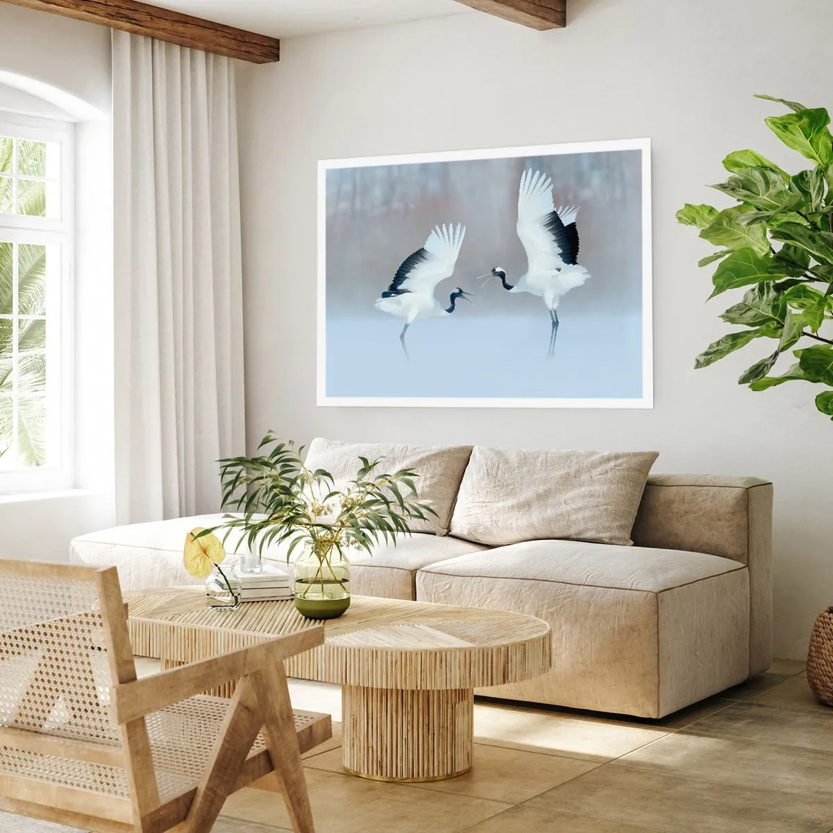 Poster - Dance in the Fog - 100x70 cm