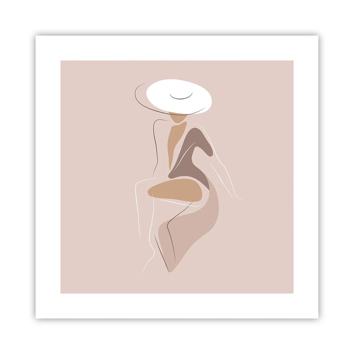 Poster - Being a Lady - 40x40 cm