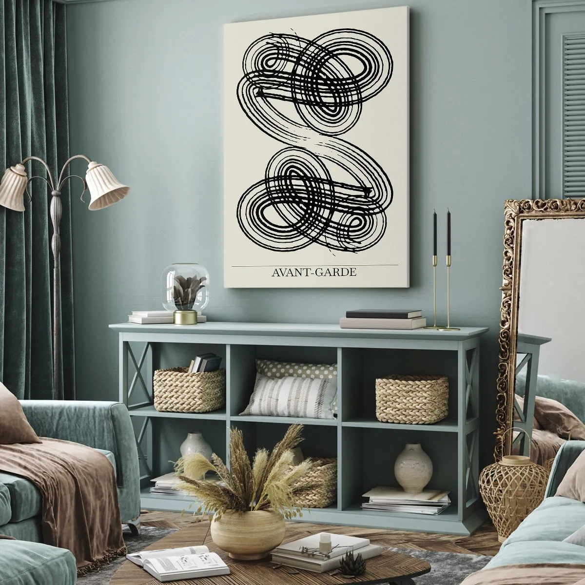 Canvas picture - Spontaneous Result - 70x100 cm