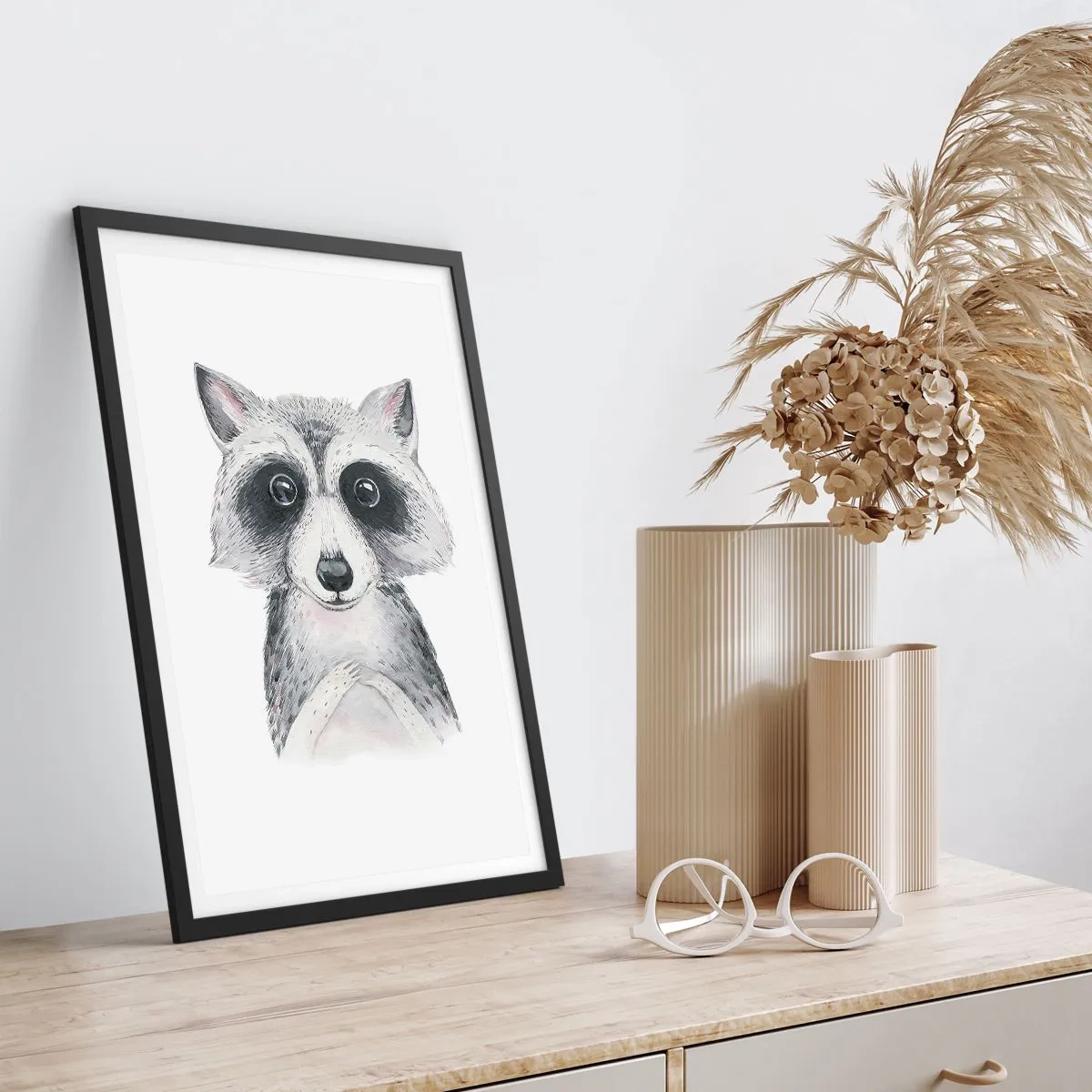 Poster in black frame - Emotional Moment - 40x50 cm