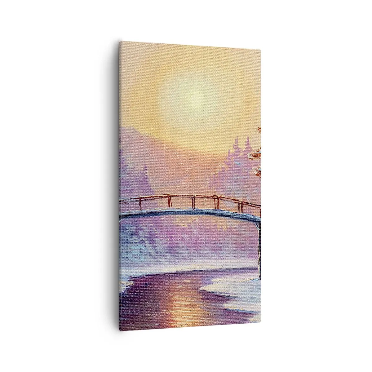 Canvas picture - Four Seasons - Winter - 55x100 cm
