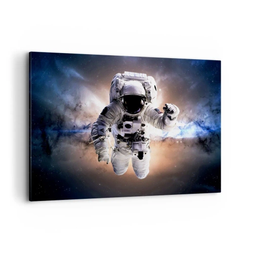 Canvas picture - Greetings from Space - 120x80 cm