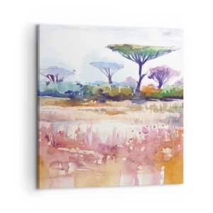 Canvas picture - Colour of Savannah - 60x60 cm