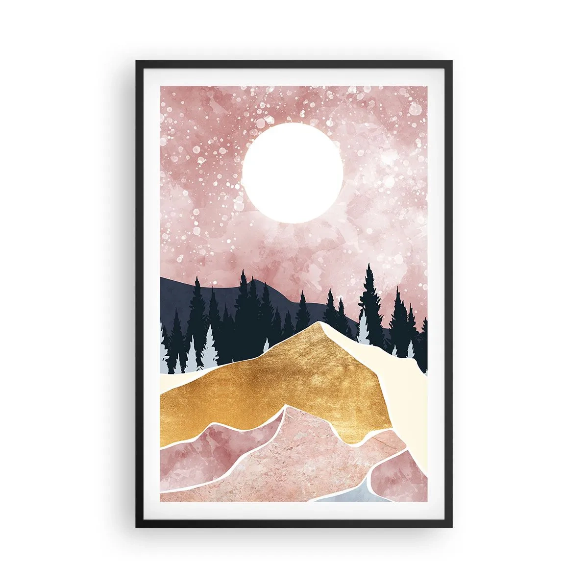 Poster in black frame - Night Guard - 61x91 cm