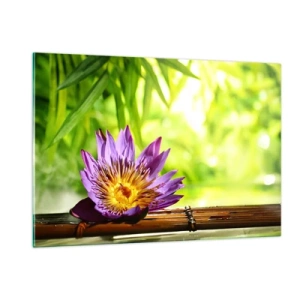 Glass picture - In the Asian Sun - 120x80 cm