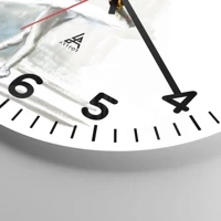 Clock face with numbers