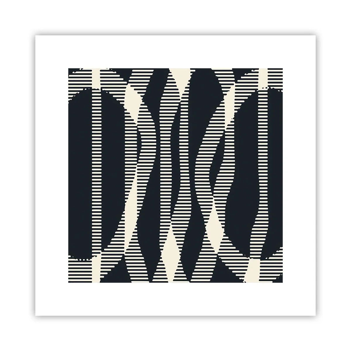 Poster - Attempt at Breaking Darkness - 30x30 cm