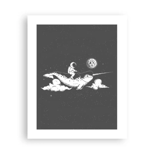 Poster - Space Rider - 40x50 cm