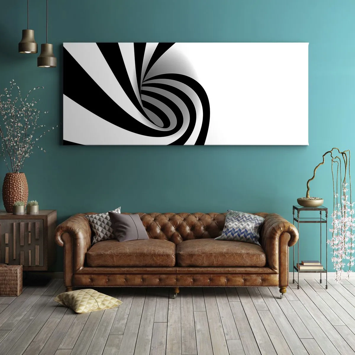 Canvas picture - And Yet It Turns - 120x50 cm