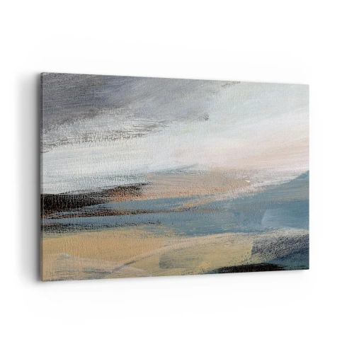 Canvas picture - Abstract: Northern Landscsape - 120x80 cm
