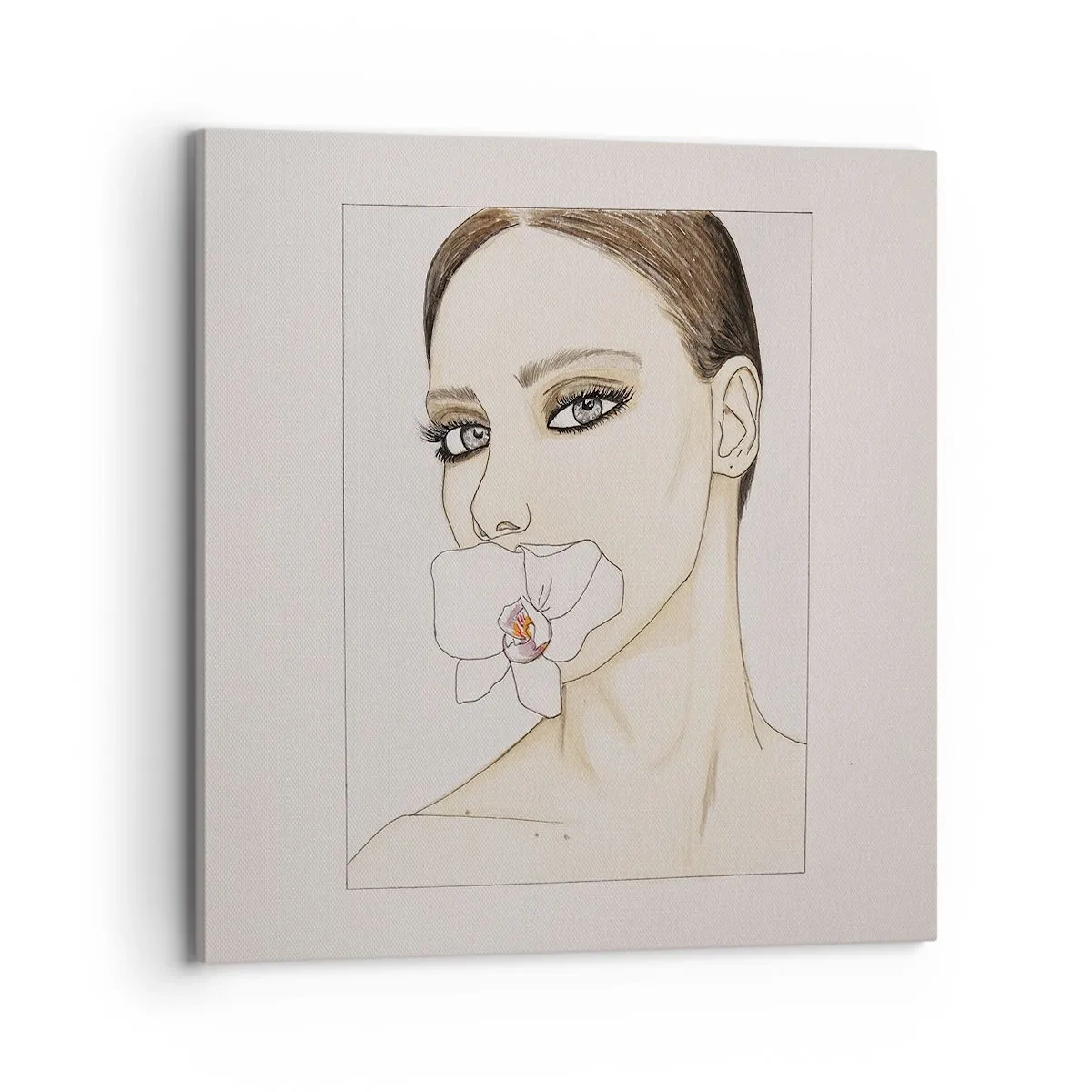 Canvas picture - Symbol of Elegance and Beauty - 70x70 cm