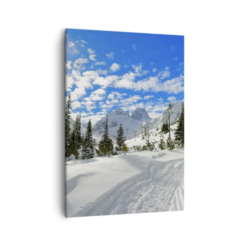 Canvas picture - In Snow and in the Sun - 50x70 cm