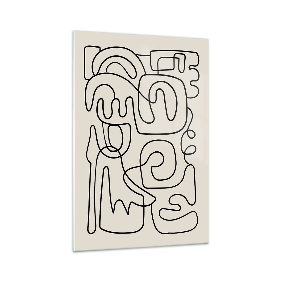 Glass picture - Tracing - 70x100 cm