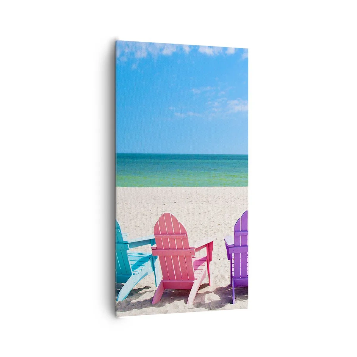 Canvas picture - Rainbow Beach - 65x120 cm