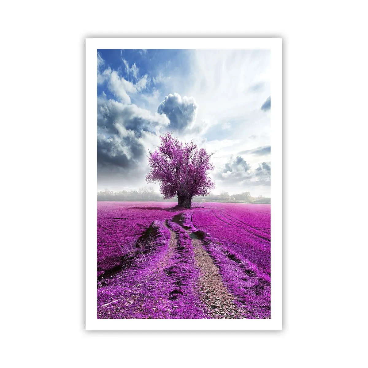 Poster - Heathland Charm - 61x91 cm
