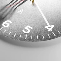 Clock face with numbers