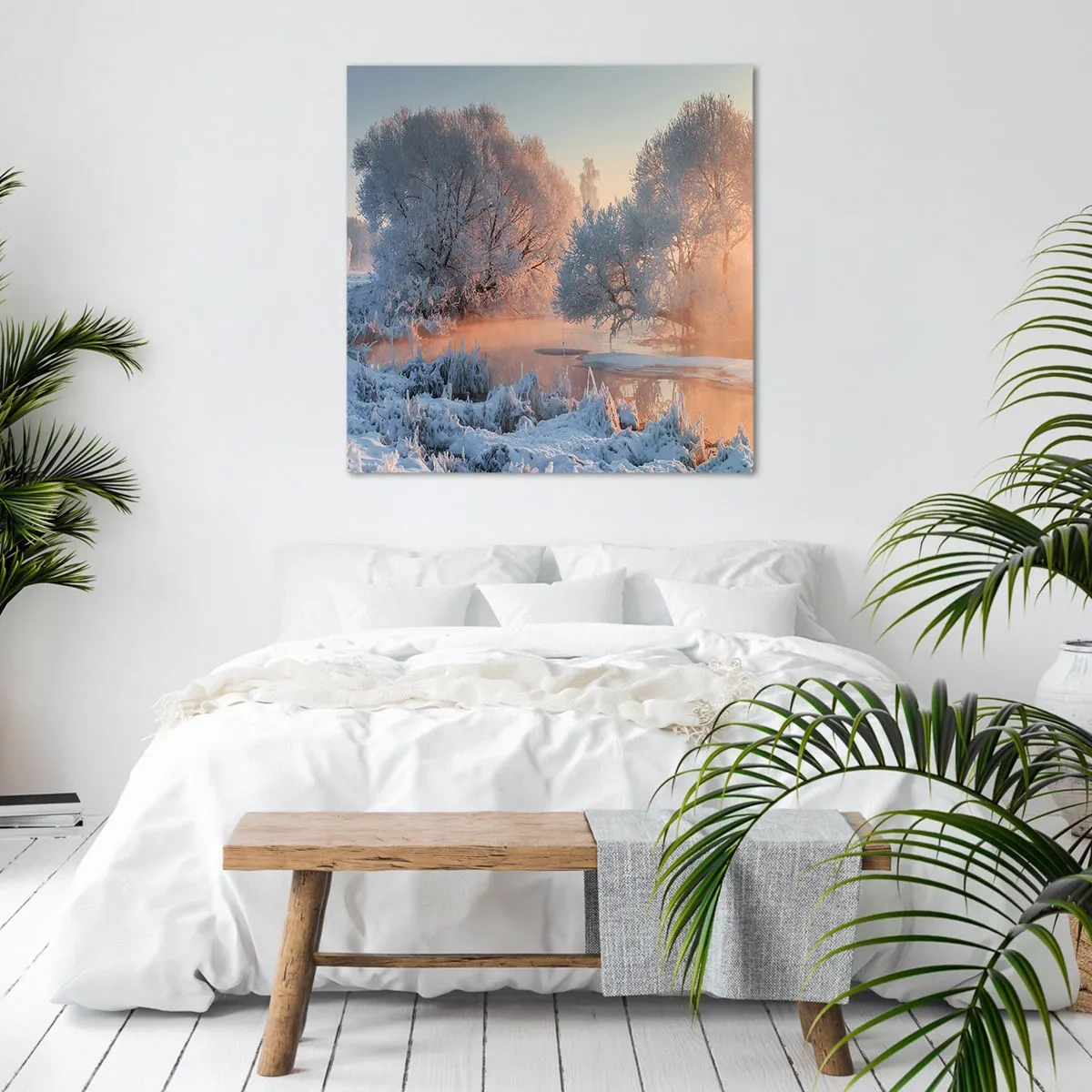 Canvas picture - Everything Shines in Sunny Crystal - 30x30 cm