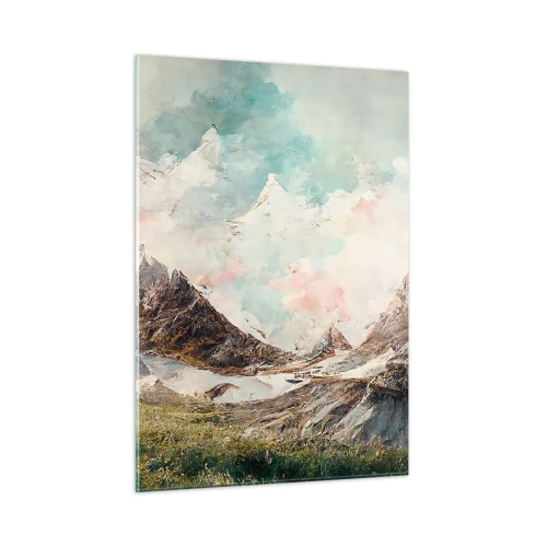 Glass picture - Rocky Blades - 50x70 cm