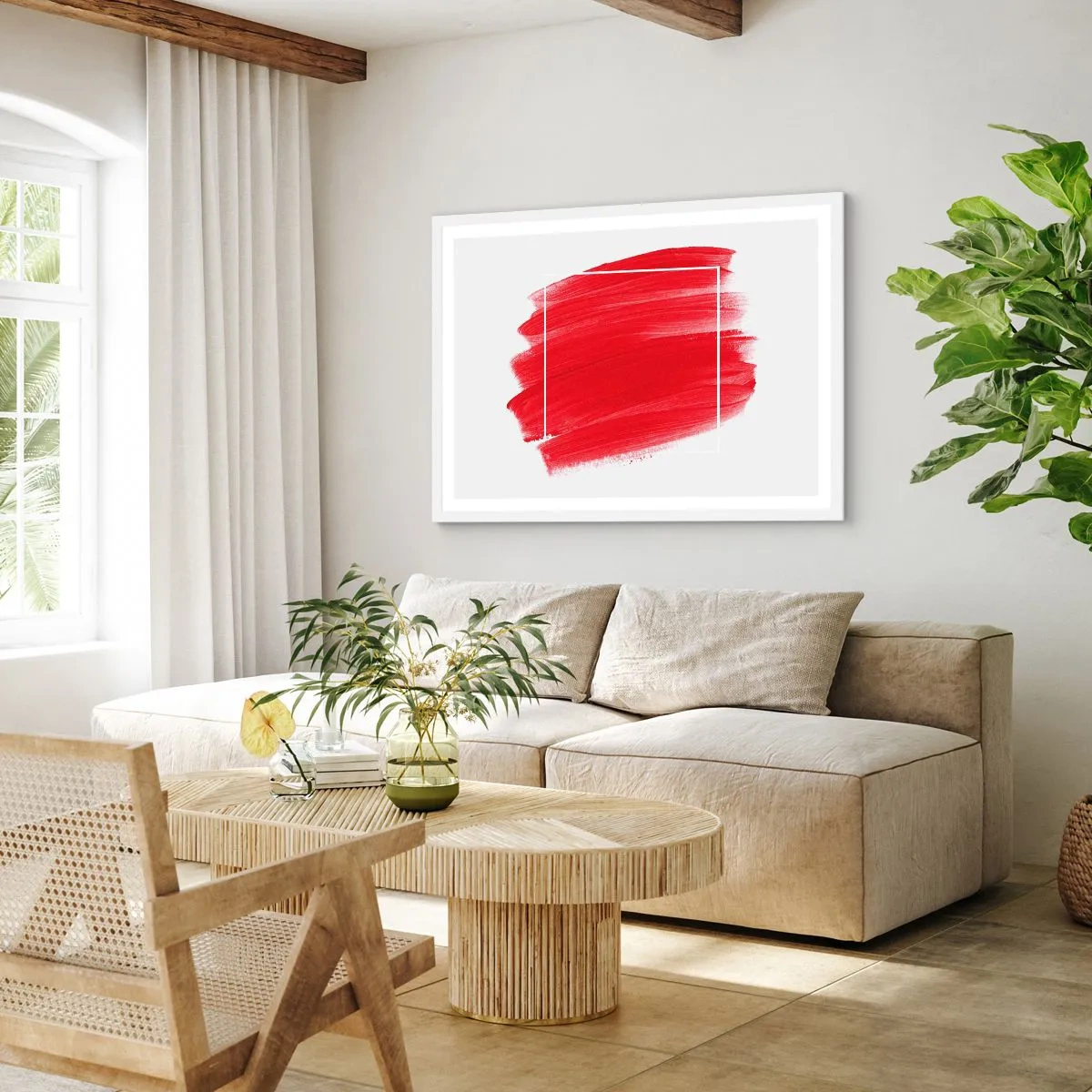 Poster in white frmae - Without a Frame - 91x61 cm
