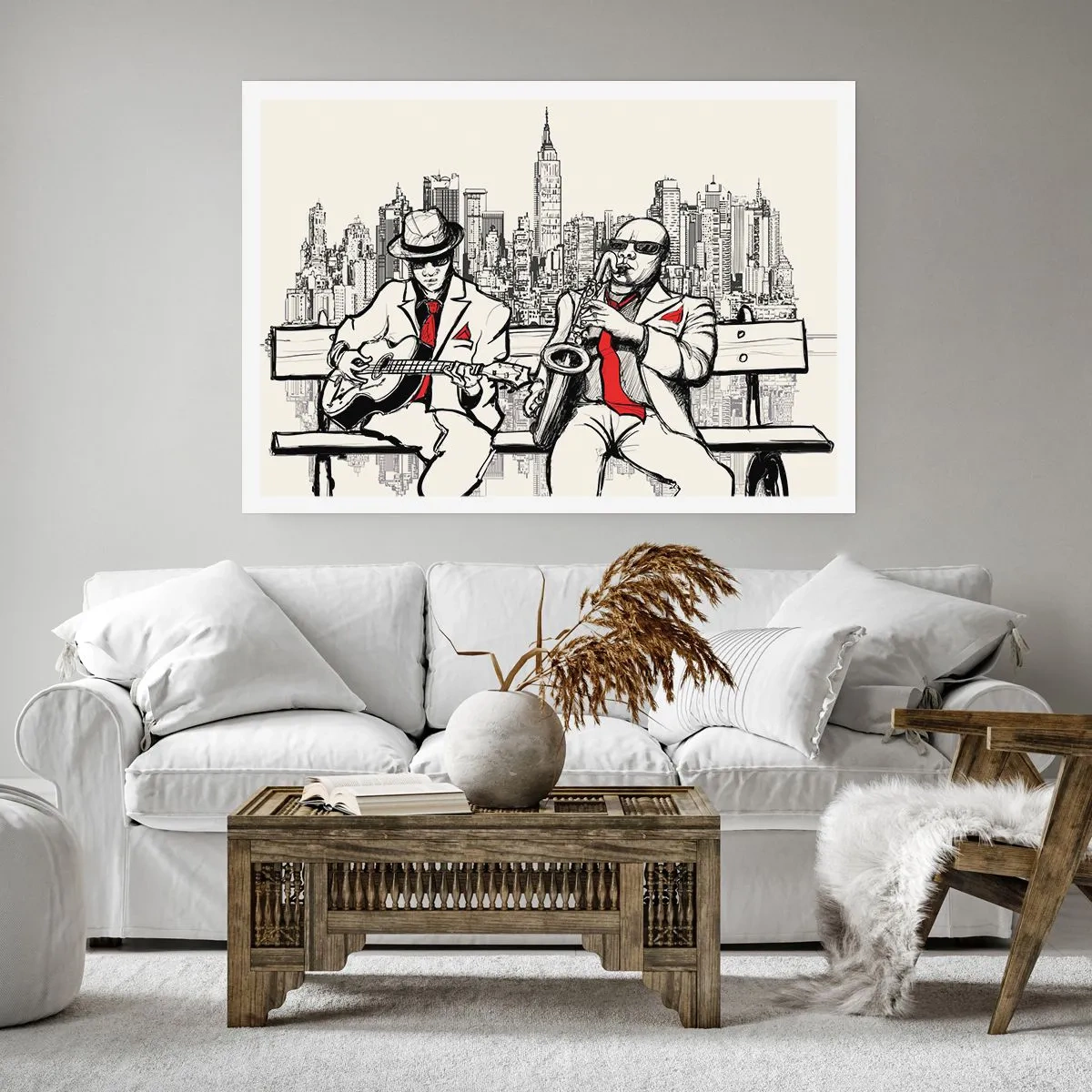 Poster - New York Improvisation - 100x70 cm
