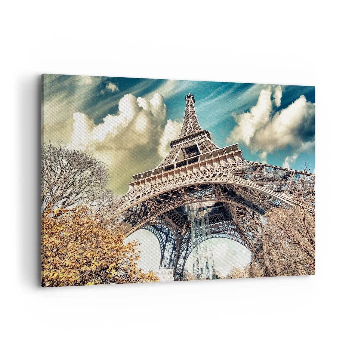 Canvas picture - And in Autumn in Paris… - 100x70 cm