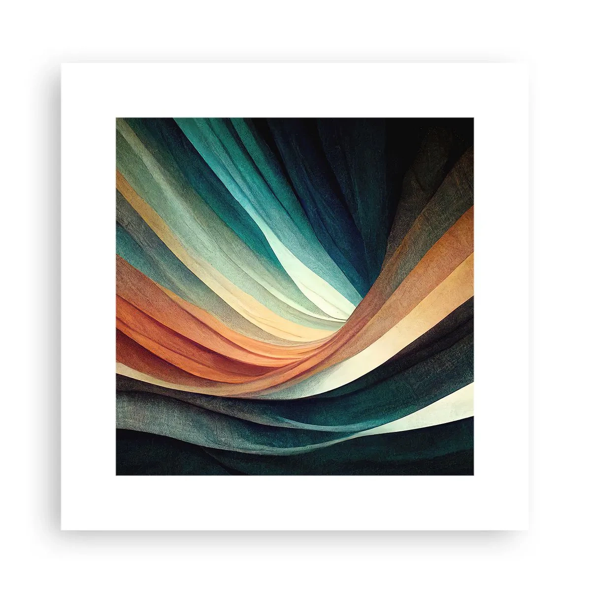 Poster - Woven from Colours - 30x30 cm