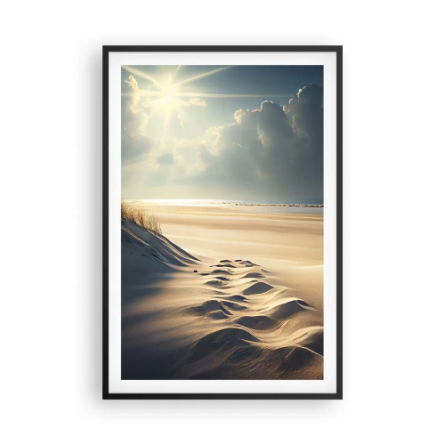 Poster in black frame - Calming Landscape - 61x91 cm