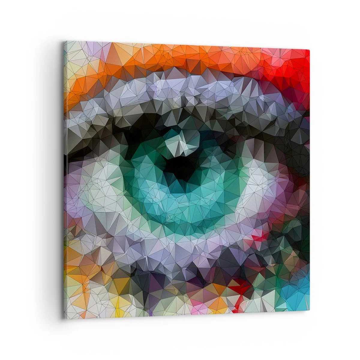 Canvas picture - Crystal Clear Eyes - 50x50 cm
