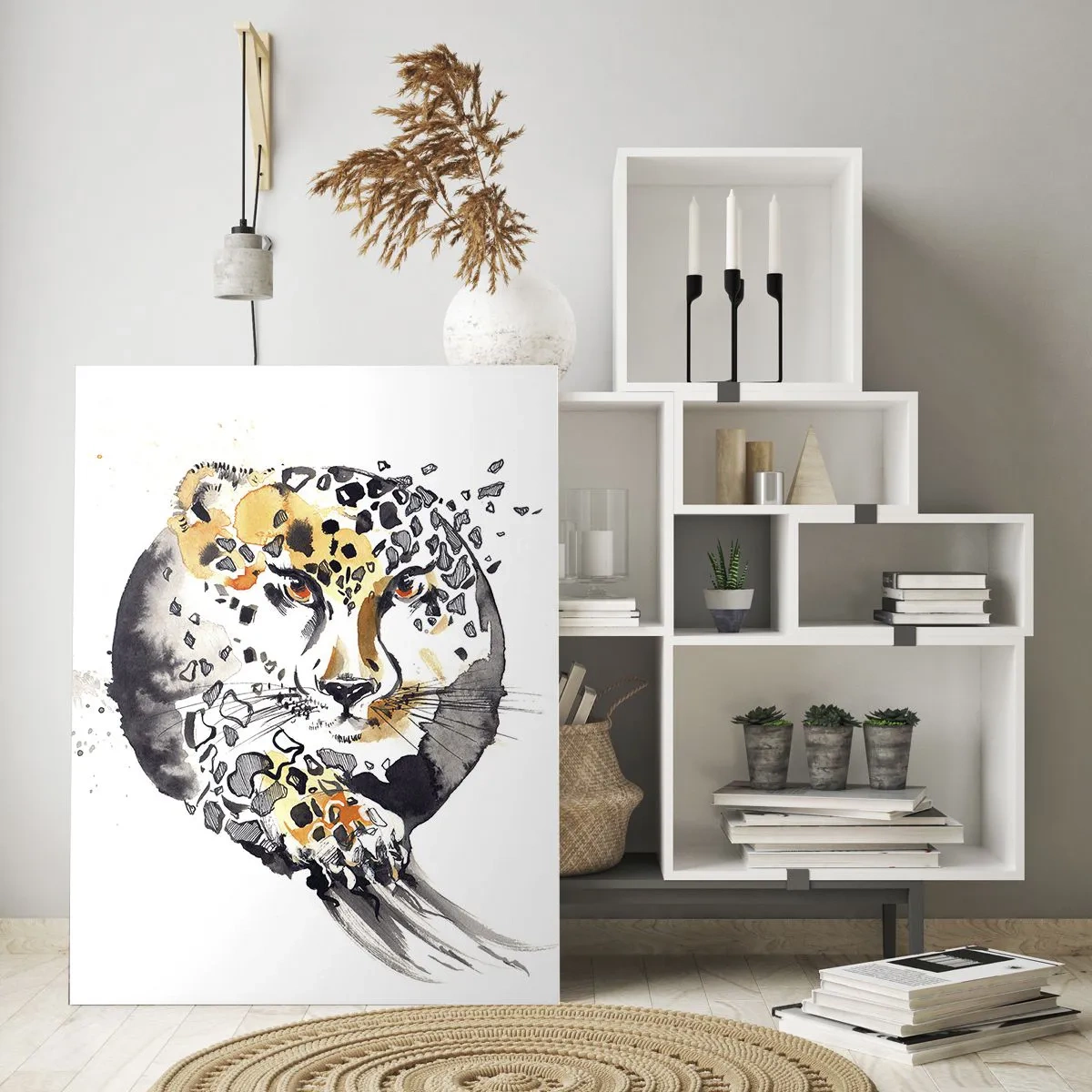 Glass picture - Wild Beauty - 50x70 cm