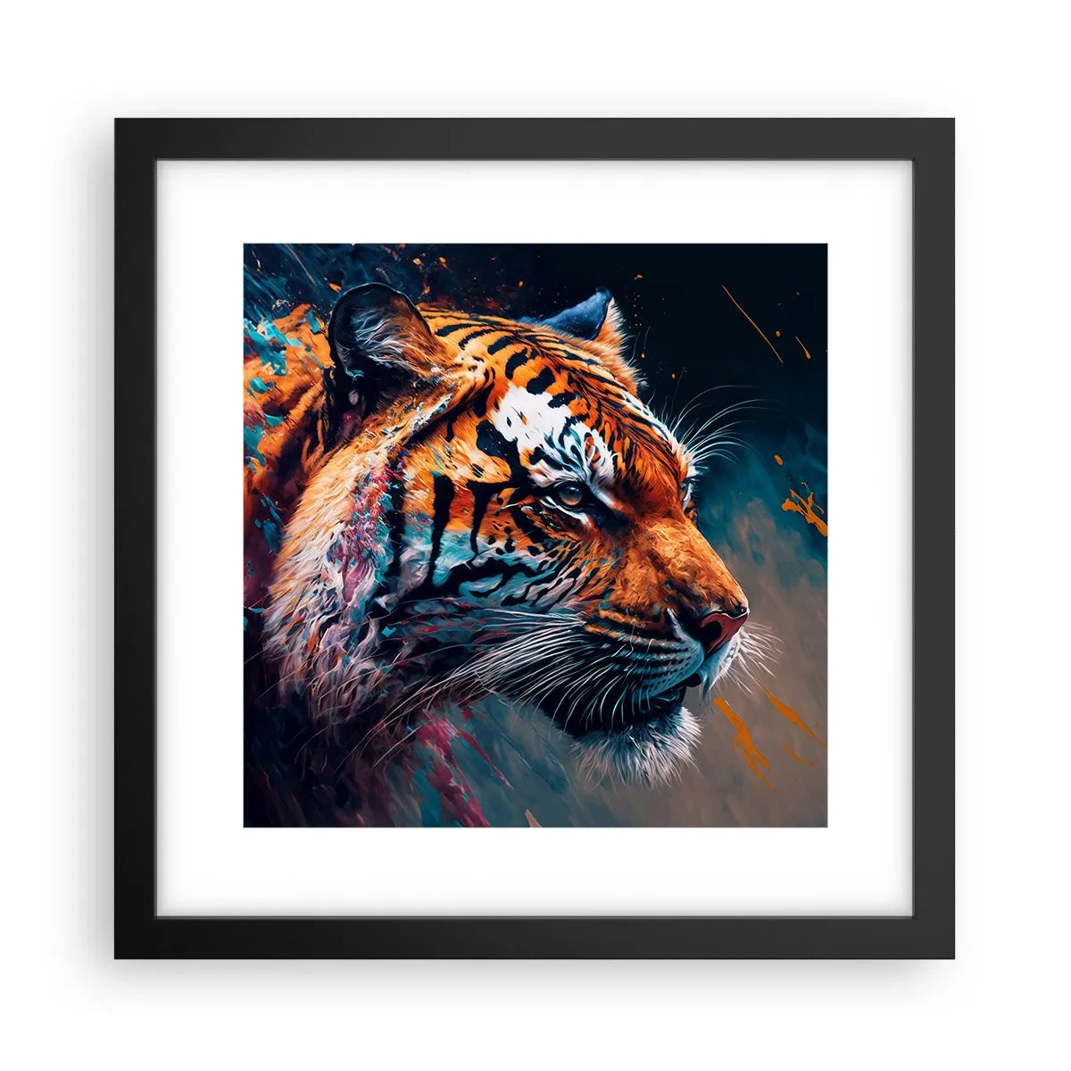 Poster in black frame - Wild Beauty - 30x30 cm