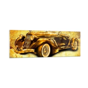 Glass picture - Crème de la Crème - 90x30 cm