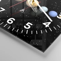 Clock face with numbers