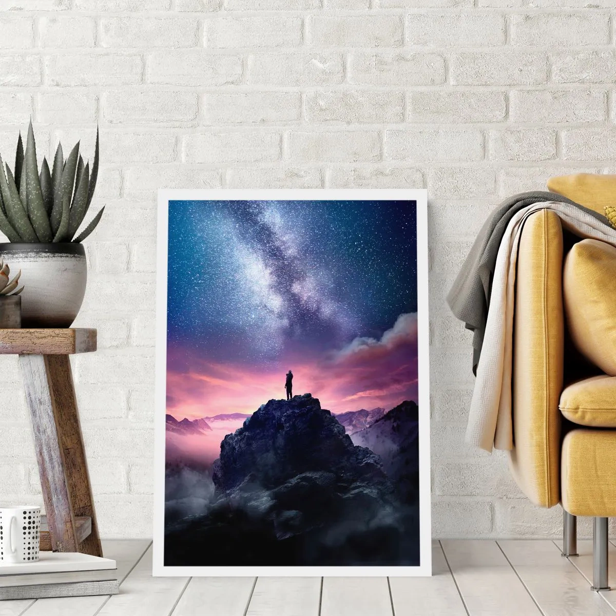 Poster - And He Smelled Life - 70x100 cm