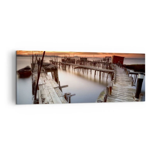 Canvas picture - Authentic, Not a Tourist Trap - 140x50 cm