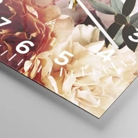 Clock face with numbers