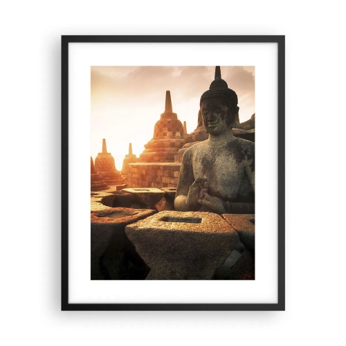 Poster in black frame - Weather of Great Wisdom - 40x50 cm