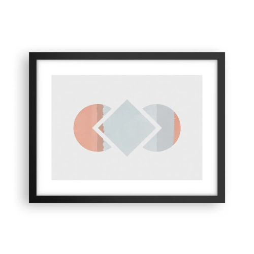 Poster in black frame - Situation Is Clear - 40x30 cm